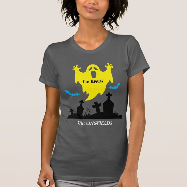 Camiseta Camiseta: HALLOWEEN Estou de Volta #6 (Frente)
