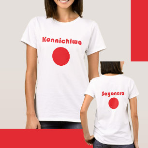 Camiseta 🔴Camiseta Hi & Bye Estilo Tóquio