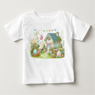 Camiseta “Camiseta Infantil Coelho de Páscoa de Primavera”