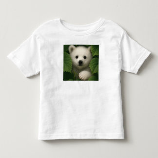 Camiseta “Camiseta Infantil de Urso Polar Fofo – Roupa de I