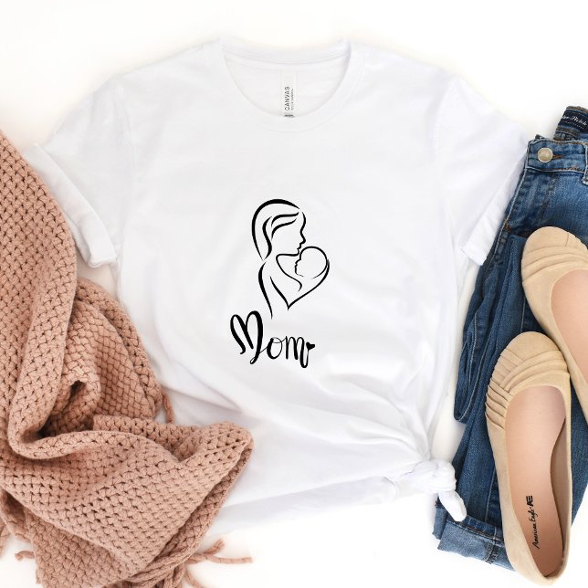 Camiseta Camiseta-mãe e criança (Criador carregado)