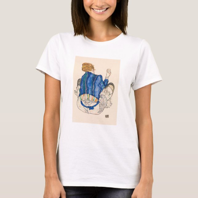 Camiseta Camiseta: PAUL KLEE : MULHER SEADA: 1917 (Frente)