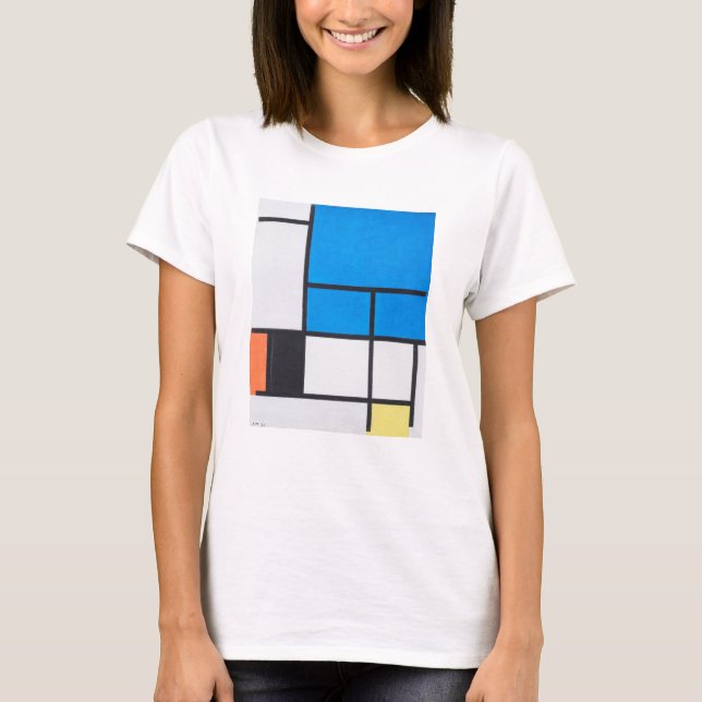 Camiseta Camiseta: PIET MONDRIAN  (Frente)