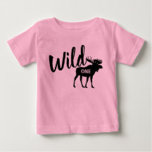 Camiseta-primeiro aniversario Selvagem de Uma Luz