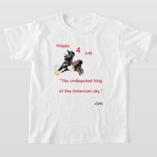 Camiseta Camiseta: Rei Indiscutível, A Águia Careca.