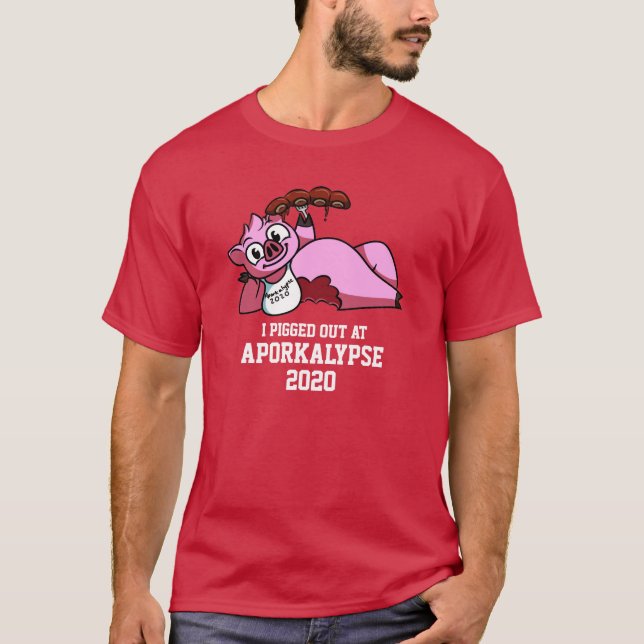 Camiseta Camiseta-T Aporkalypse 2020 (Muitos Estilos Dispon (Frente)