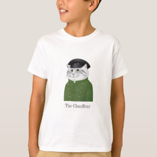 Camiseta Camiseta-T básica para rapazes de CAT CHAUFEUR