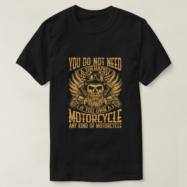 Camiseta Camiseta-T-Bike Lotor - Teto Gráfico de Biker Furi (Frente do Design)