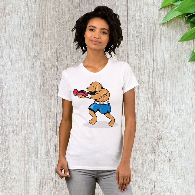 Camiseta Camiseta-T-Boxas-Cães (Criador carregado)