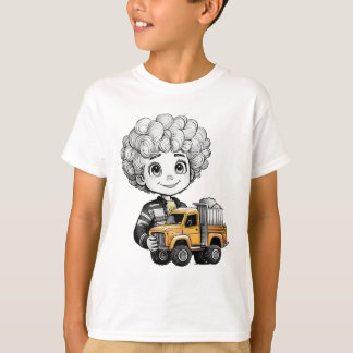 Camiseta Camiseta-T da Criança Unisex Júnior