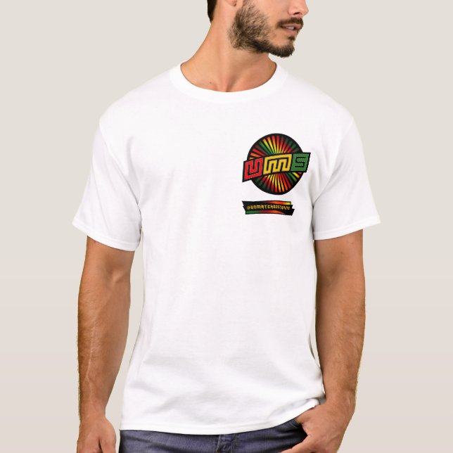 Camiseta Camiseta-T de Estirpes Incompatíveis [Cores-Claro] (Frente)
