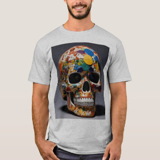 Camiseta Camiseta-T de fusão crônica avant-Pop masculino