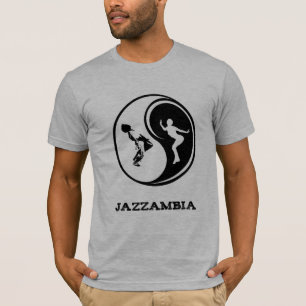 Camiseta Camiseta-T de Jazzambia Yin Yang