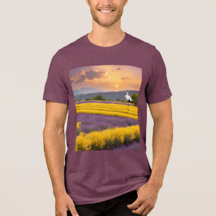 Camiseta Camiseta-T de três lâminas Bella+Canvas - Grua-nob