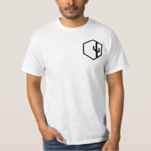 Camiseta-T, de uso masculino, com o logotipo Maric