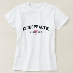 Camiseta Camiseta-T do Assistente Chiroprático colegial