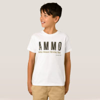 Camiseta-T do Roupa da sigla Ammo USA