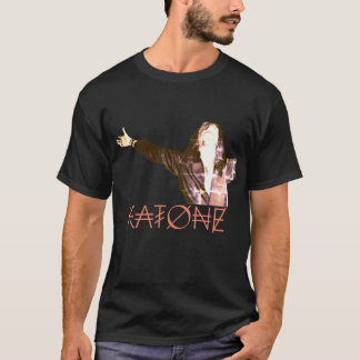 Camiseta Camiseta-T escura gráfica, gráfica, masculina e fe
