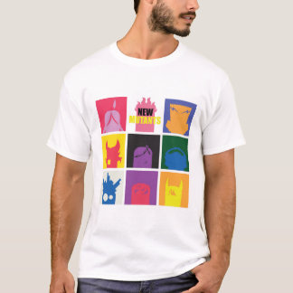 Camiseta Camiseta-T Originária de Novos Mutantes