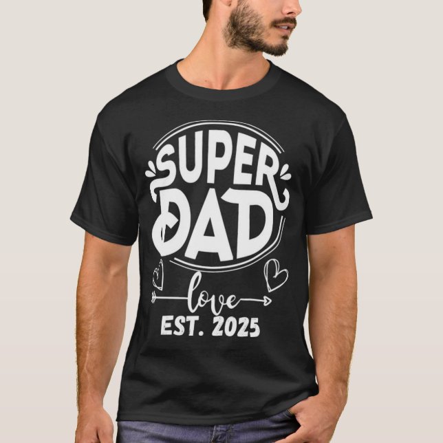 Camiseta Camiseta-T/Pai no leste de 2025 / Engraçado mascul (Frente)