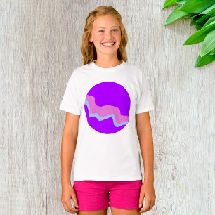 Camiseta Camiseta-T-Raparigas-Planeta-Roxo