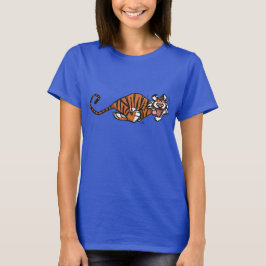 Camiseta Camiseta-T-Tigre-Corrente