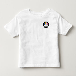 Camiseta Camiseta-T-Toddler AOSA (logotipo da frente e do v