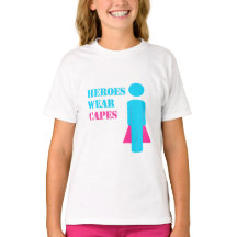 Camiseta-T Veste (Teal/Pink)