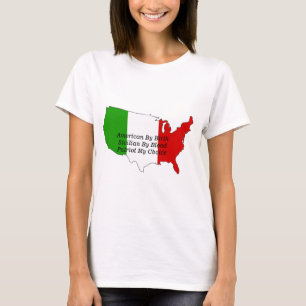 Camiseta Camiseta-taque italiano-americano siciliano