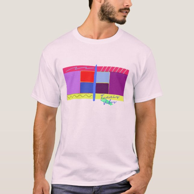 Camiseta Camiseta-Tênis de-Tênis masculino por Tênis (Frente)
