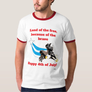 Camiseta Camiseta: Terra dos Livres