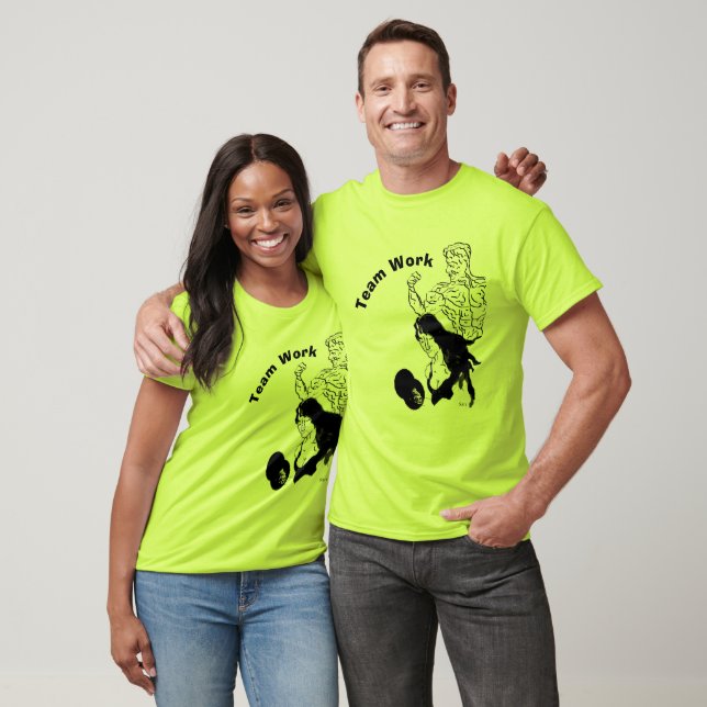 Camiseta Camiseta: Trabalho em equipe (Unissex)