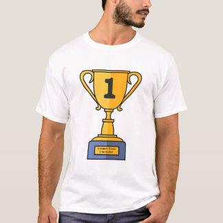 Camiseta Camiseta-troféu de campeão - Abraçar a vitória