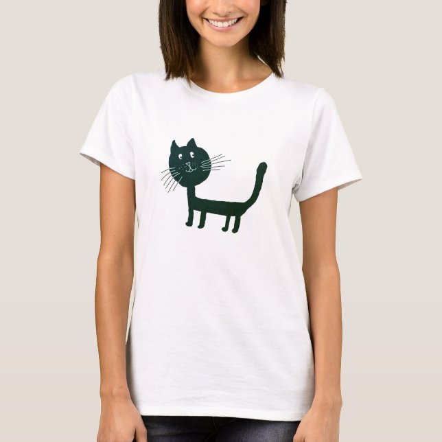 Camiseta Camiseta-voadora de Miawo Cute (Frente)