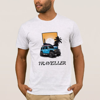 Camiseta "Camiseta Wanderlust – Explore Além dos Limites"