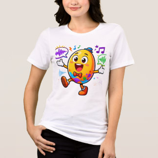 Camiseta CamisetaA Vida Divertida do Ovo