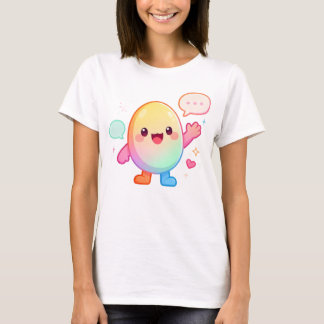 Camiseta CamisetaA Vida Divertida do Ovo