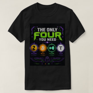 Camiseta CamisetaAs Quatro Únicas Que Você Precisa – Edição