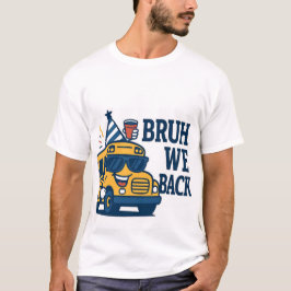Camiseta CamisetaDe Volta ao Ônibus de Festa Escolar Camise