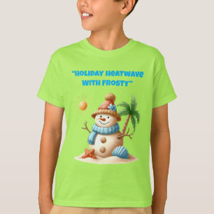 Camiseta - Camisetas de Natal Tropical para Famíli