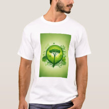 "Camisetas do Mundo Verde - Vista seu Amor pela Na