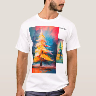 Camiseta "Camisetas Festivas: Edição de Árvore de Natal 🎄"