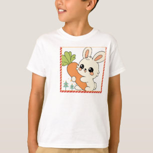 Camiseta CamisetaT-Shirt Cute Kids Cartoon – Divertida e Co