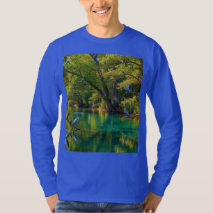 Camiseta CamisetaUma Noite Pacífica no Embrião da Natureza
