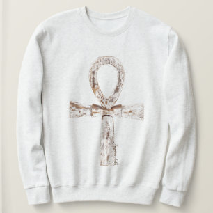 Camiseta Camisola Ahnk Egípcia de Madeira