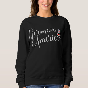 Camiseta Camisola alemão dos corações de Entwinted do
