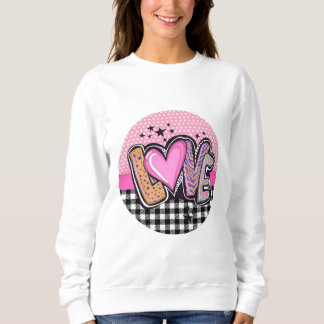 Camiseta Camisola Básica das Mulheres de Amor