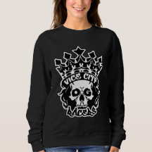 Camisola Básica Feminina c/ Logotipo King Skull