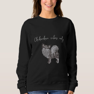 Camiseta Camisola Básica Feminina Vibrações de Chihuahua