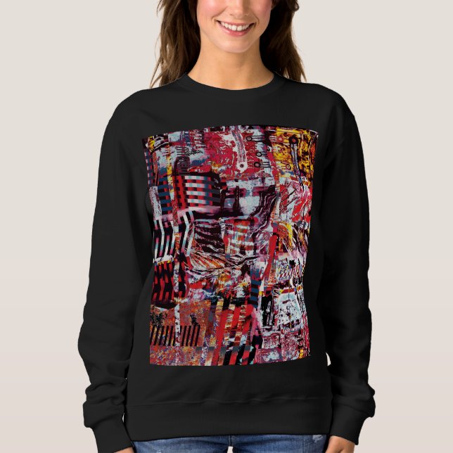 Camiseta Camisola Básica – Pulso Fragmentado (Frente)